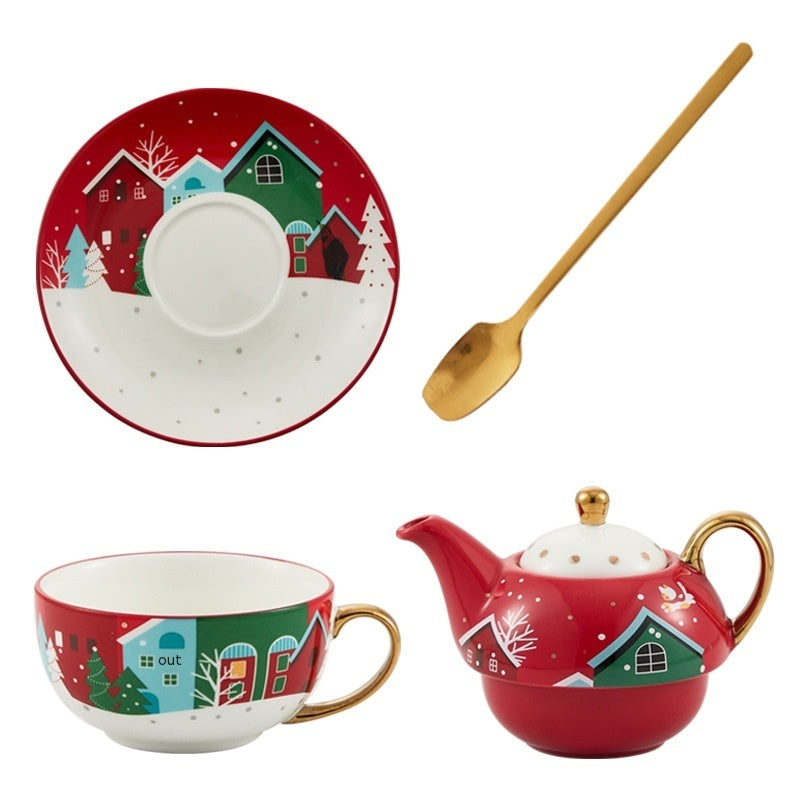 Ins Christmas Ceramic Cup