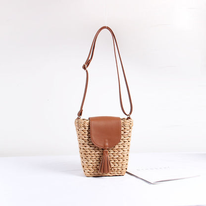 Hand-woven Trapezoid Bags