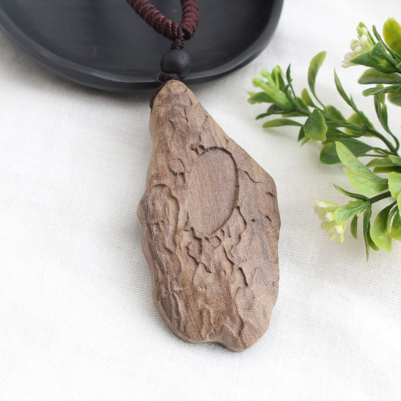 Ancient Long Sweater Wooden Chain