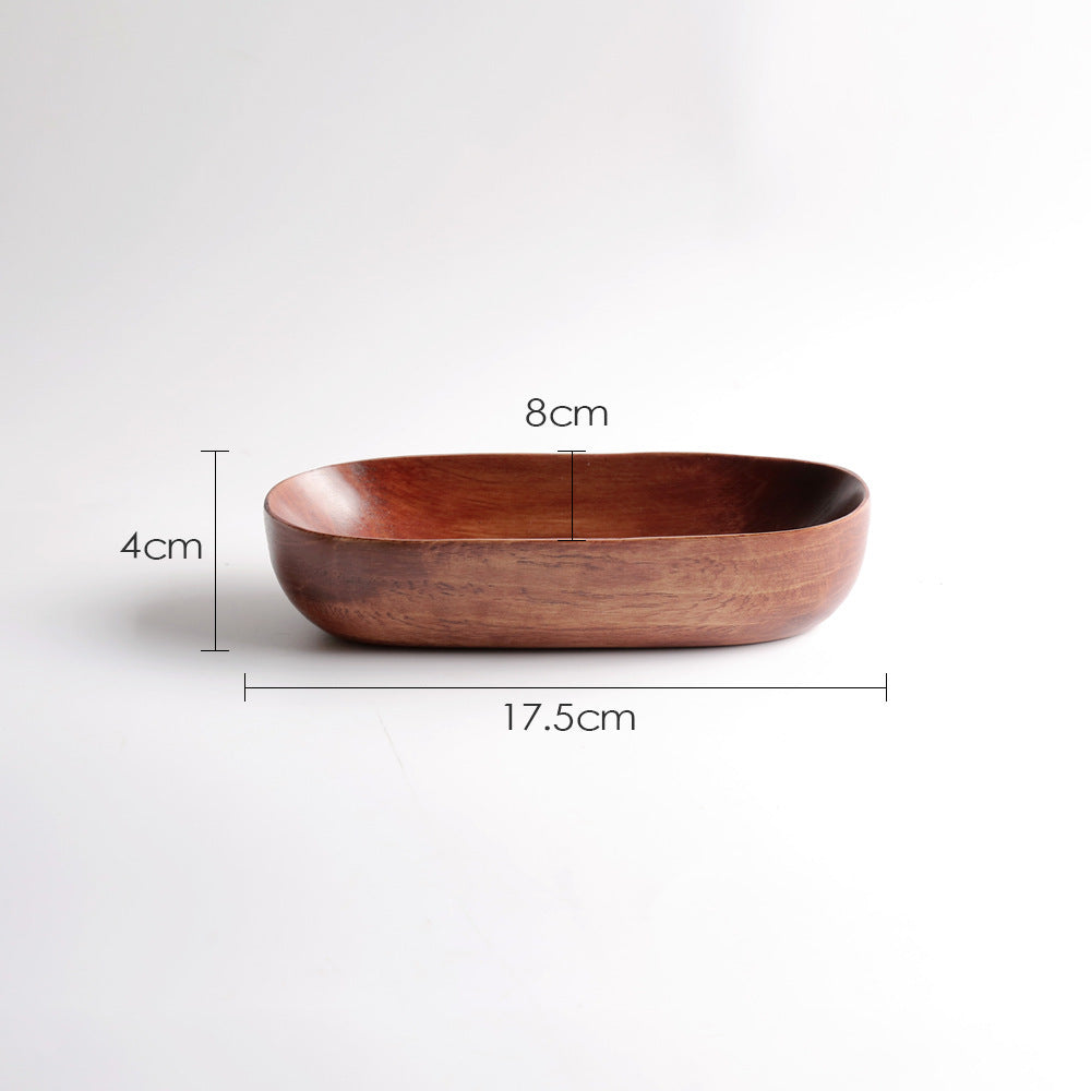 Acacia Wooden Canoe