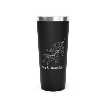 Copy of Eco Olive Branch 22oz Insulated Tumbler — "Sip Sustainably"
