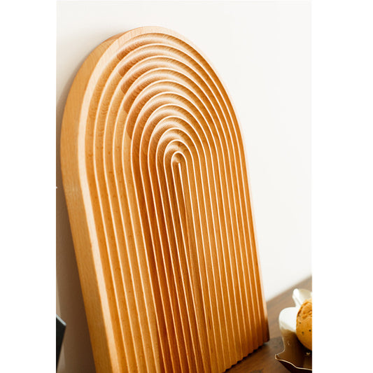 Geometric Wooden Tray