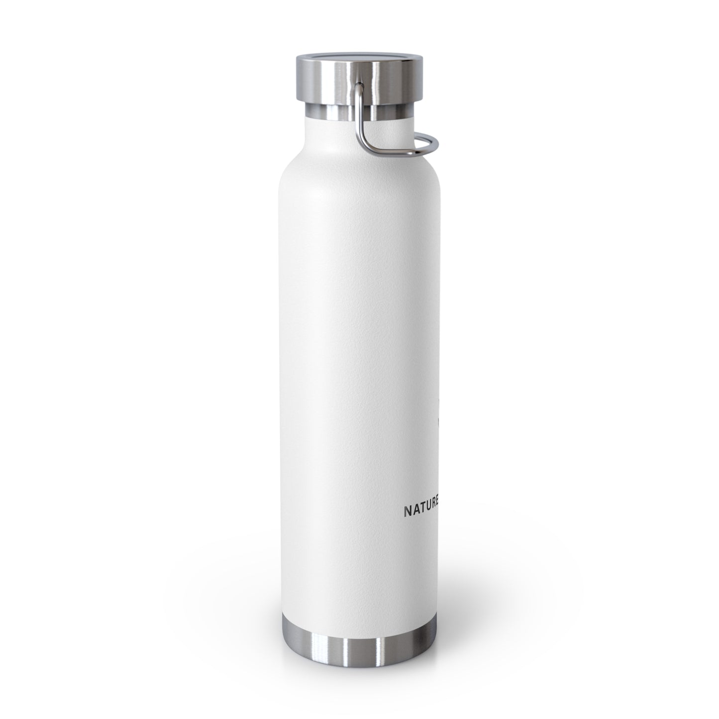 Nature Over Noise 22oz Vacuum Insulated Water Bottle — Stainless Copper-Lined Thermal Bottle