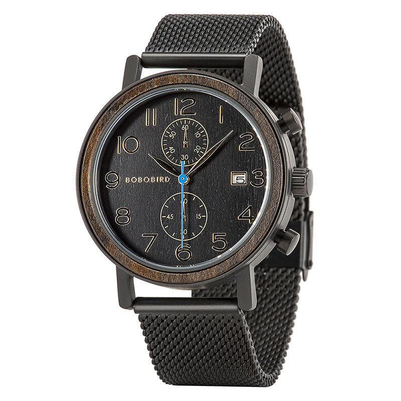 Business Quartz Movement Wood Watch
