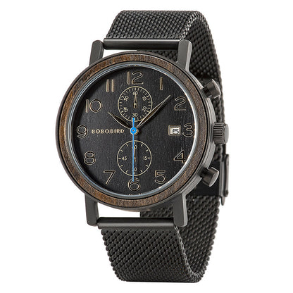 Business Quartz Movement Wood Watch