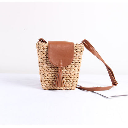 Hand-woven Trapezoid Bags