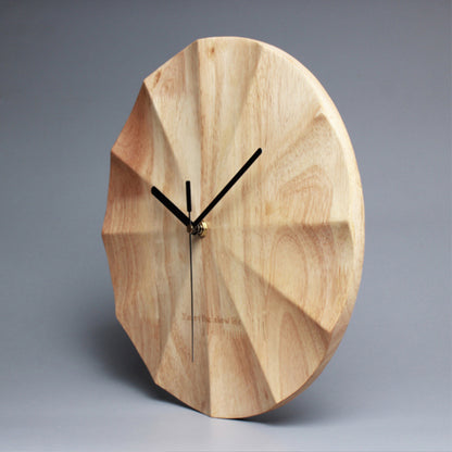 Solid Wood Wall Clock