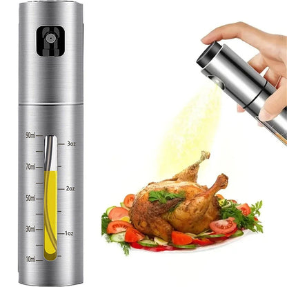 Fuel Spray Can Household Kitchen Stainless Steel Oil Injection Bottle