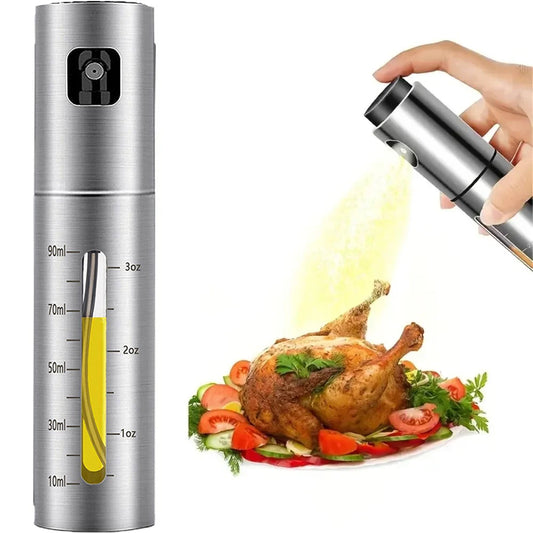 Fuel Spray Can Household Kitchen Stainless Steel Oil Injection Bottle