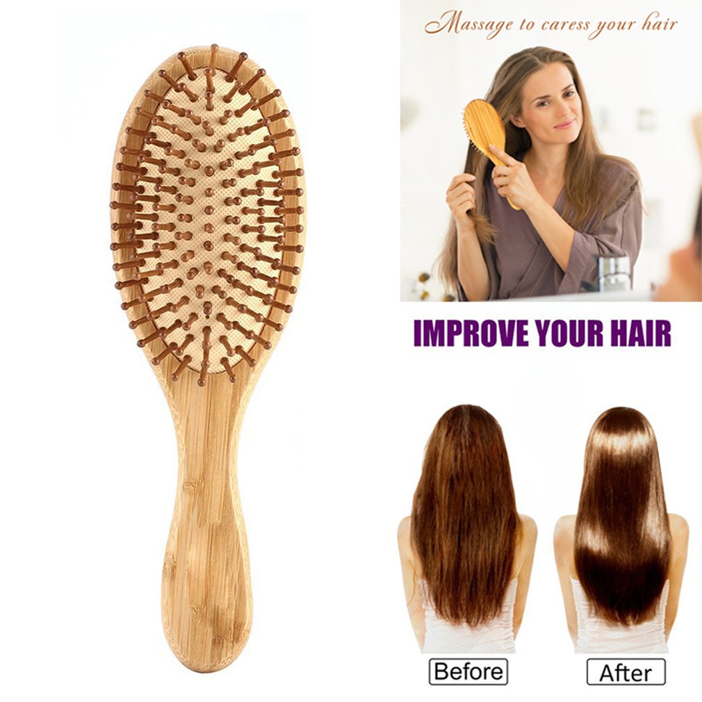 Bamboo Cushion Massage Comb