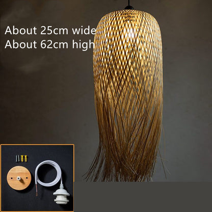 Bamboo Weaving Creative Chinese Chandelier