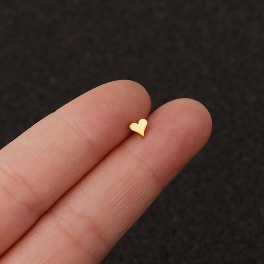 Stainless Steel Ear Bone Simple Earrings