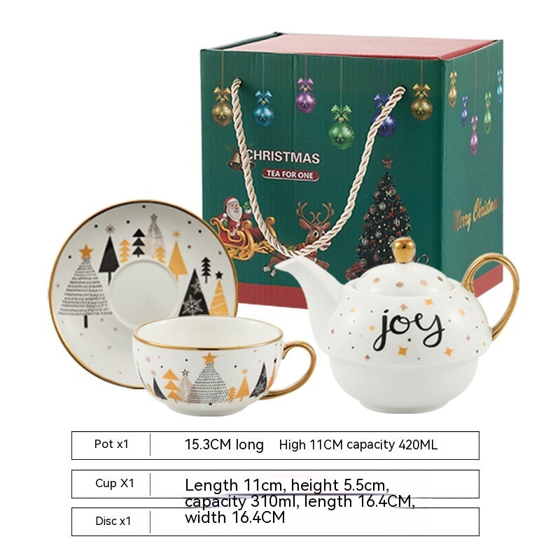 Ins Christmas Ceramic Cup