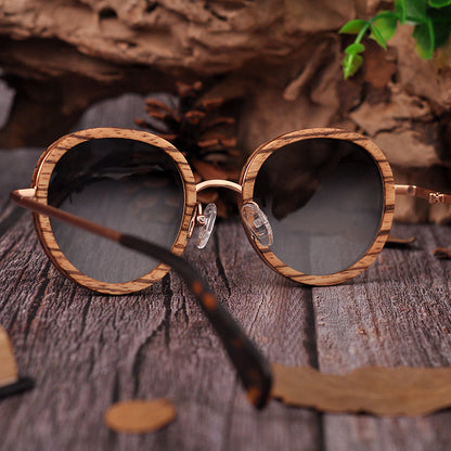 Full Wooden Ladies Sunglasses