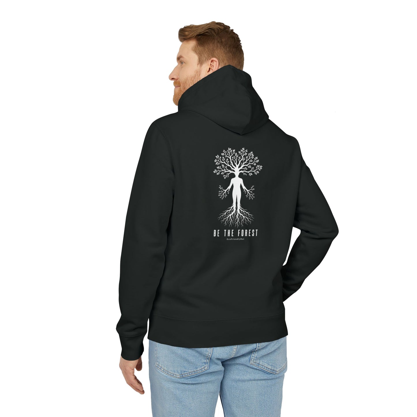 Tree Spirit Hoodie — Be the Forest Eco Graphic Pullover