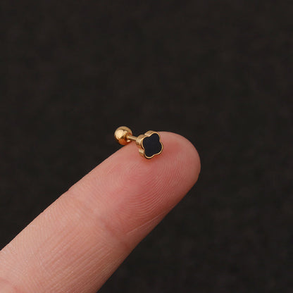 Stainless Steel Ear Bone Simple Earrings