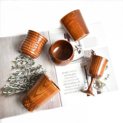 Creative Japanese Jujube Wood Cup