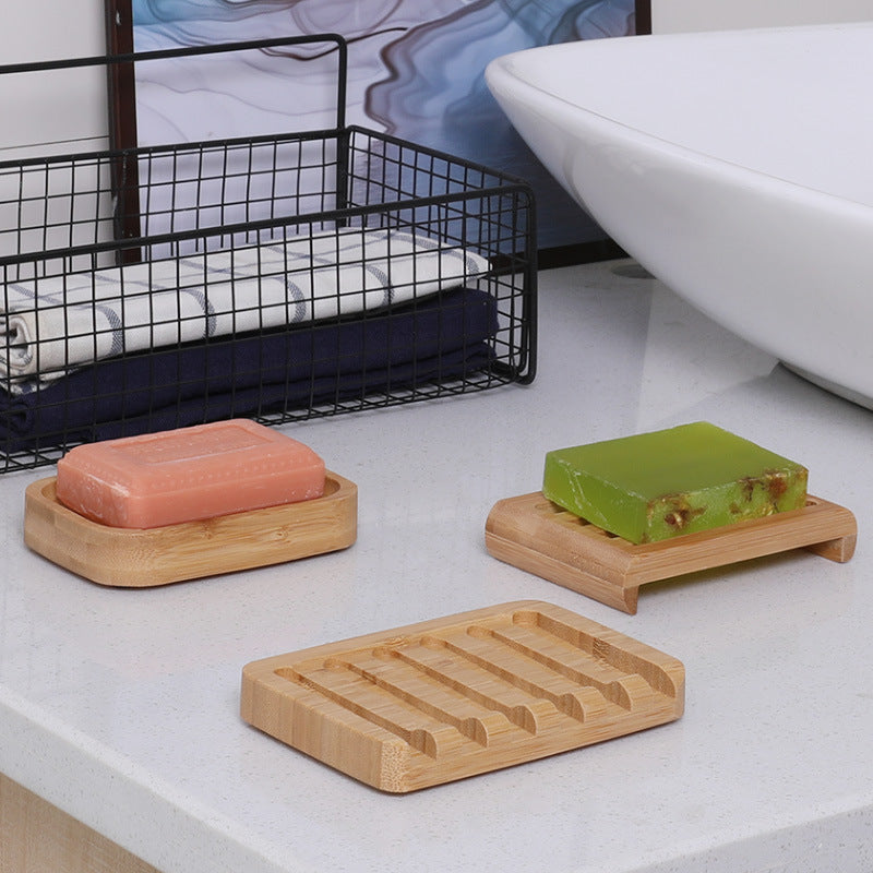 Bamboo Toilet Soap Rack