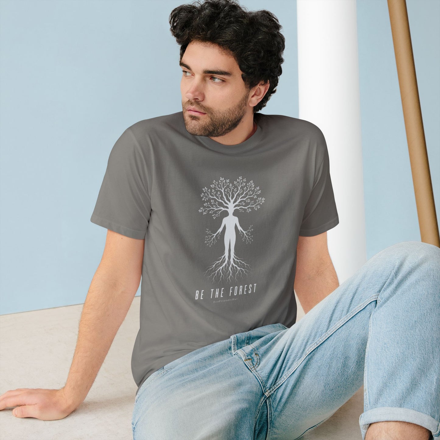 Be The Forest T-Shirt — Eco Nature Tree Person Graphic Tee