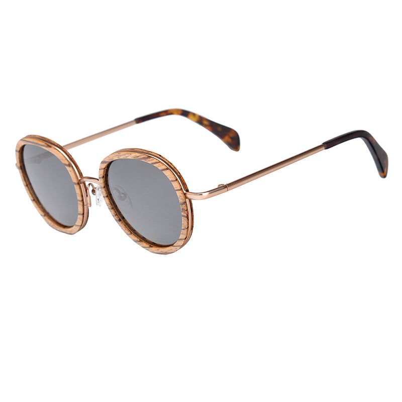 Full Wooden Ladies Sunglasses