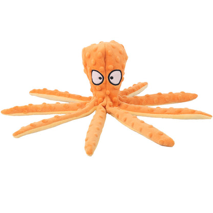 Eco-friendly New Design Pet Plush Octopus Toy