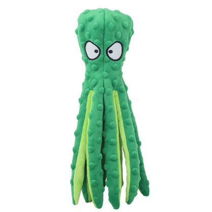 Eco-friendly New Design Pet Plush Octopus Toy