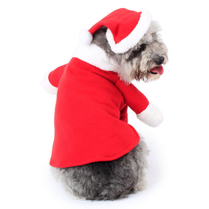 Pet Christmas Standing Costume