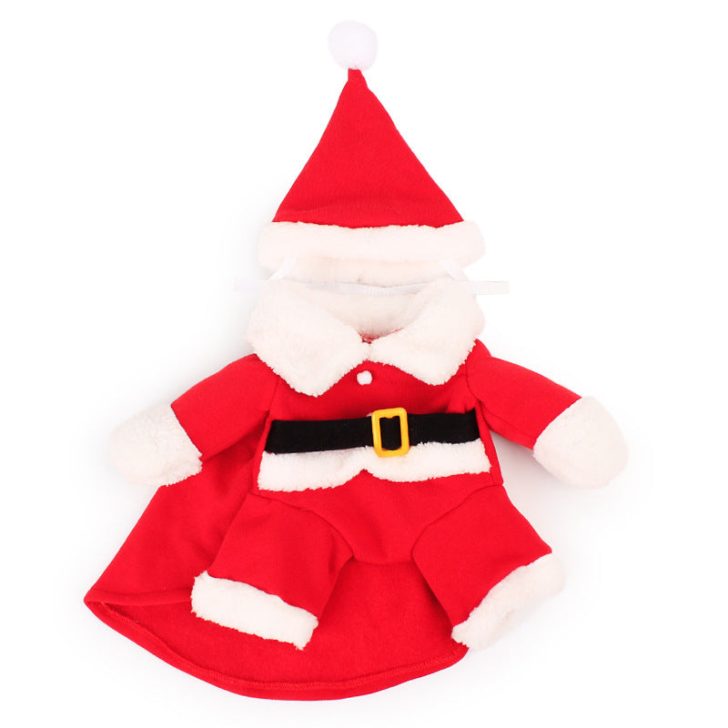 Pet Christmas Standing Costume