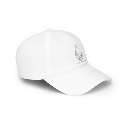 Protect Every Drop Low Profile Baseball Cap — Water Conservation Embroidered Hat
