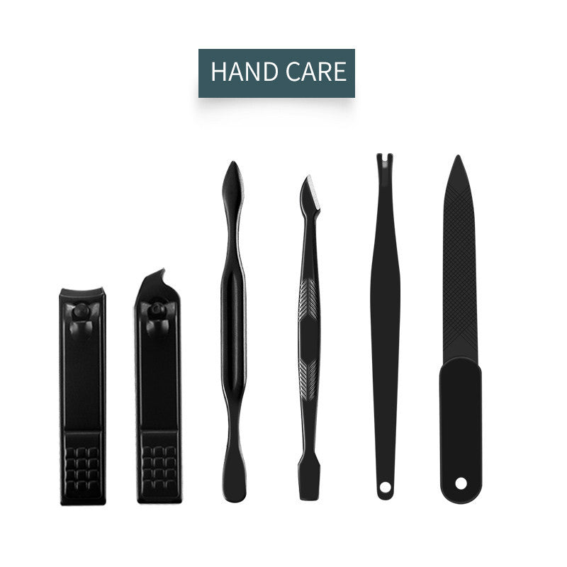 16pcs set Nail Clipper Cutter Trimmer Ear Pick Grooming Kit