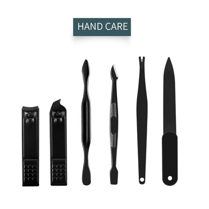 16pcs set Nail Clipper Cutter Trimmer Ear Pick Grooming Kit