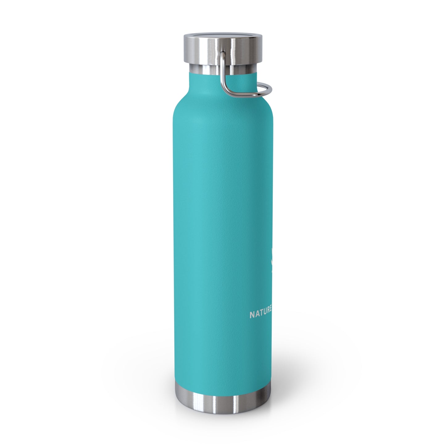 Nature Over Noise 22oz Vacuum Insulated Water Bottle — Stainless Copper-Lined Thermal Bottle