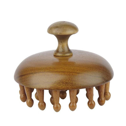 Creative Fashion Wooden Shampoo Brush Massager