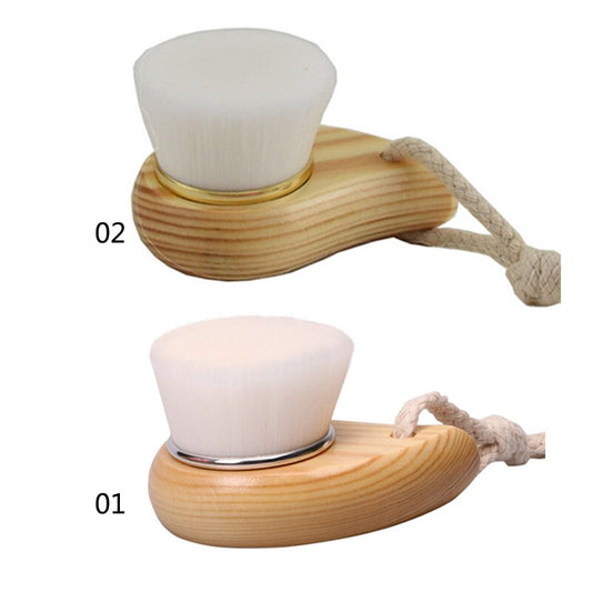 Wooden Handle Cleansing Brush