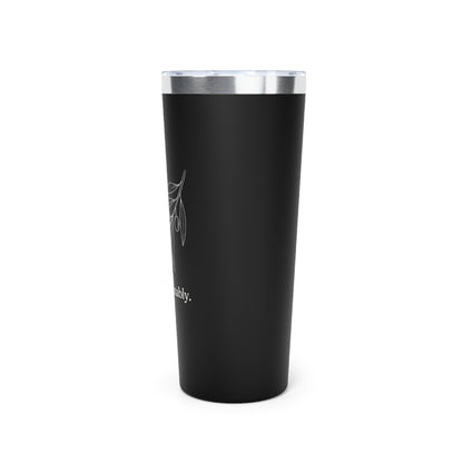 Copy of Eco Olive Branch 22oz Insulated Tumbler — "Sip Sustainably"