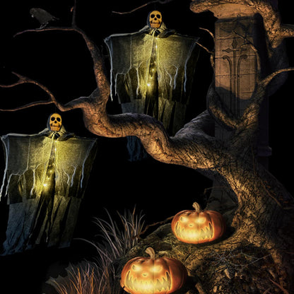Halloween Decorations Horror Hanging Ghost Skull Skeleton Prop