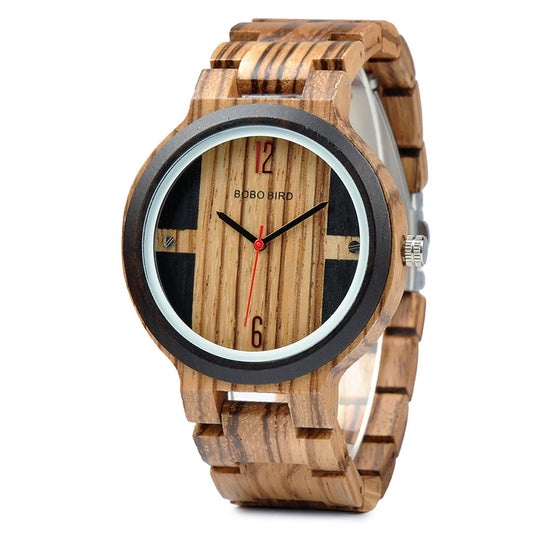 Wooden Stainless Steel Watches