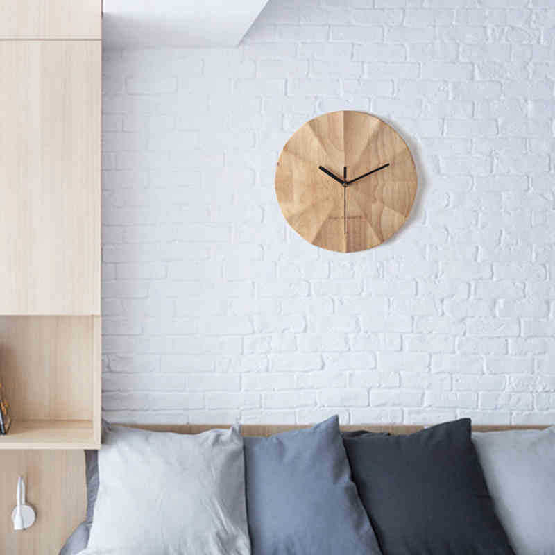 Solid Wood Wall Clock