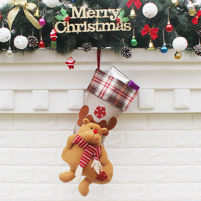 Christmas Sock Gift Bag Ornament