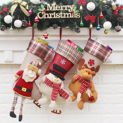 Christmas Sock Gift Bag Ornament