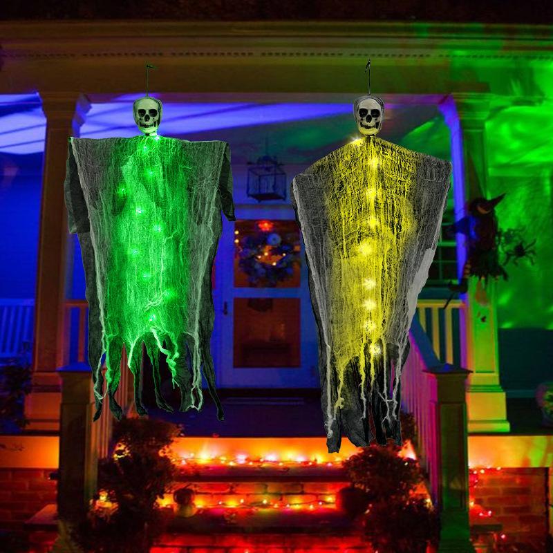 Halloween Decorations Horror Hanging Ghost Skull Skeleton Prop