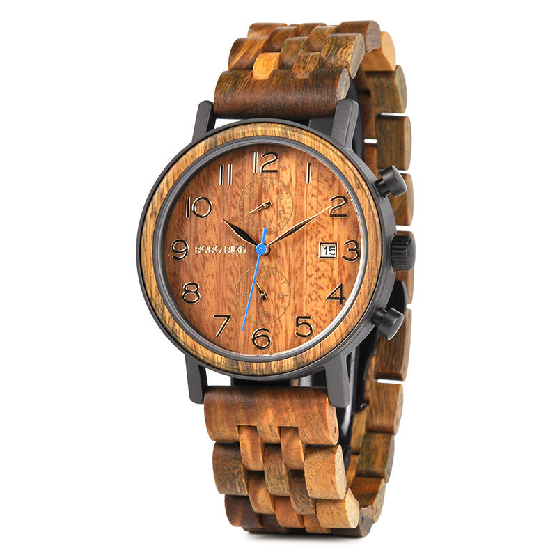 Business Quartz Movement Wood Watch