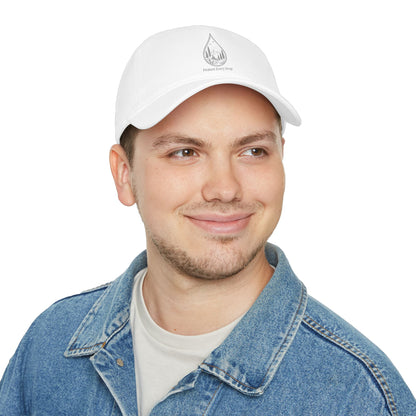 Protect Every Drop Low Profile Baseball Cap — Water Conservation Embroidered Hat