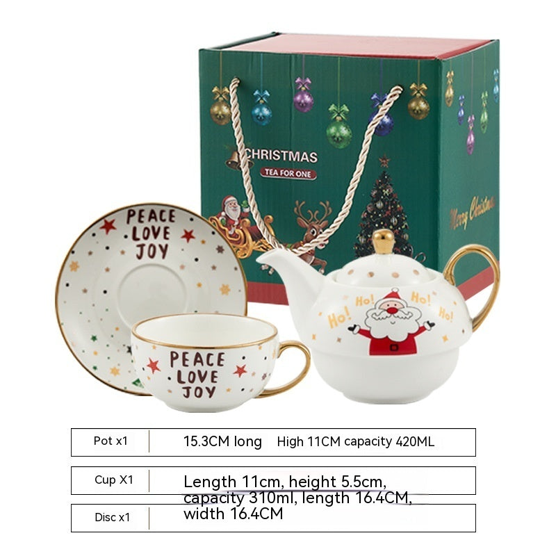 Ins Christmas Ceramic Cup