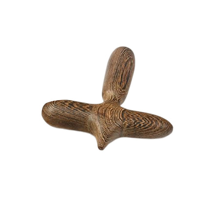 Wooden Sole Massager Acupoint Stick Cross