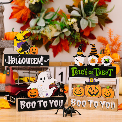 Halloween Decorations Ghost Festival Dwarf Pumpkin