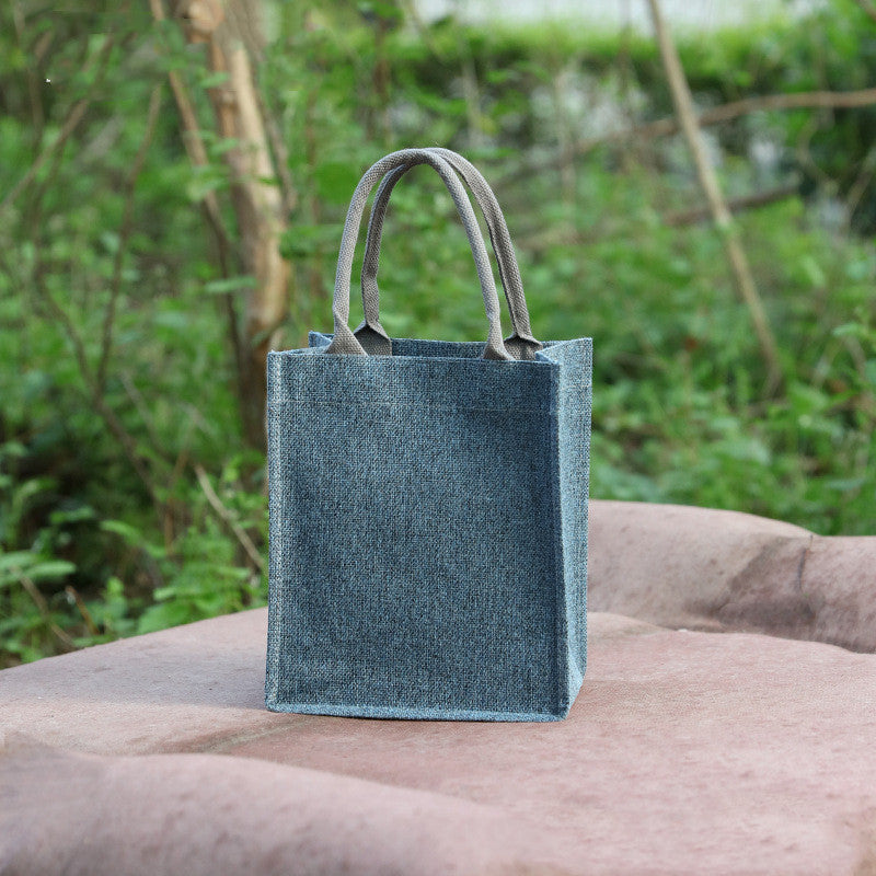 Retro Eco-Friendly Linen Bags