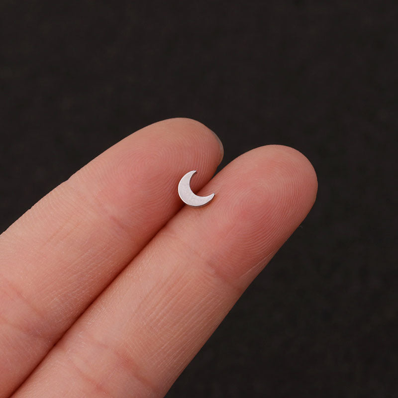 Stainless Steel Ear Bone Simple Earrings