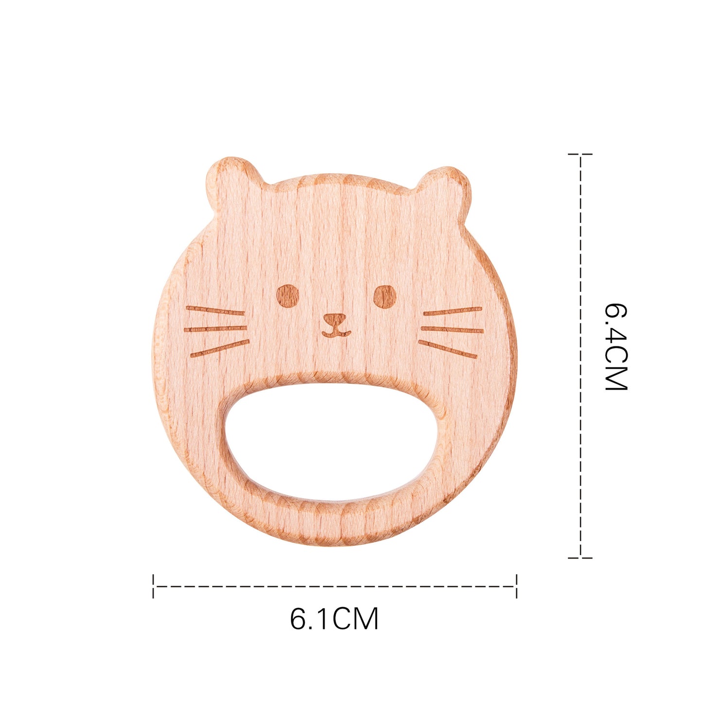 Beech Animal Soothing Teether