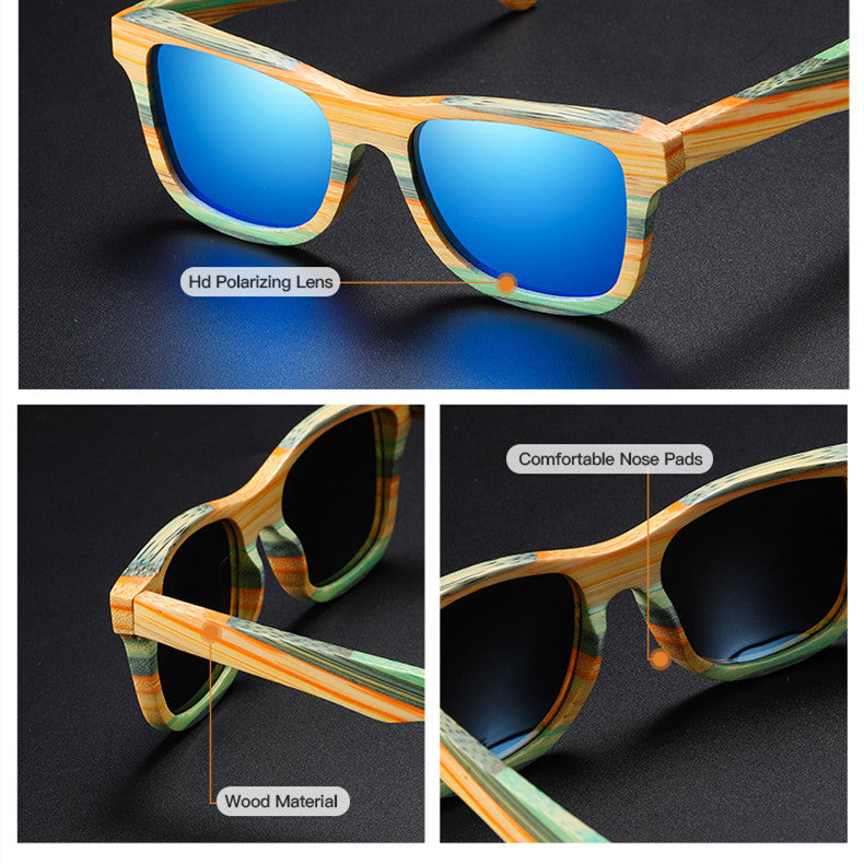 Polarized Bamboo Sunglasses